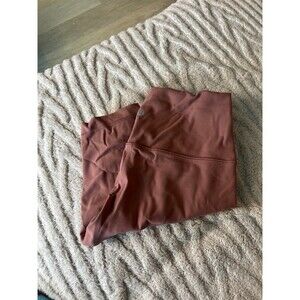 Lululemon Wunder Train High Rise Short 8" Spiced Chai